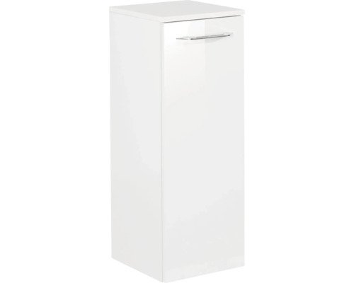 Midischrank FACKELMANN B.clever Breite 30.5 cm weiss hochglanz zerlegt