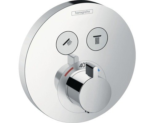 hansgrohe Unterputz Thermostat Dusche SHOWERSELECT S chrom glänzend 15743000