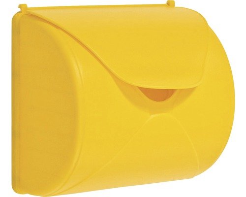 Briefkasten axi Kunststoff gelb