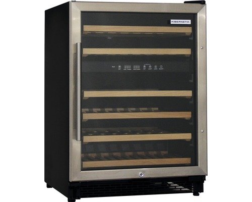 Kibernetik WKH46F01 Weinklimaschrank chromstahl 017988