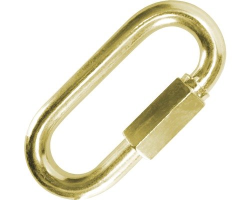 Pösamo Rapidglied Ø 6 mm Stahl gelb 2 Stück