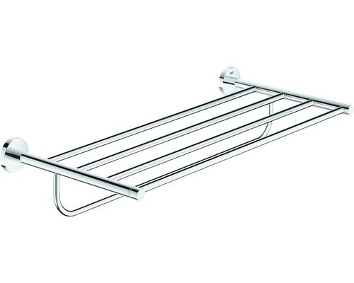 Badetuchhalter Grohe Essentials mit Ablage chrom 55 cm
