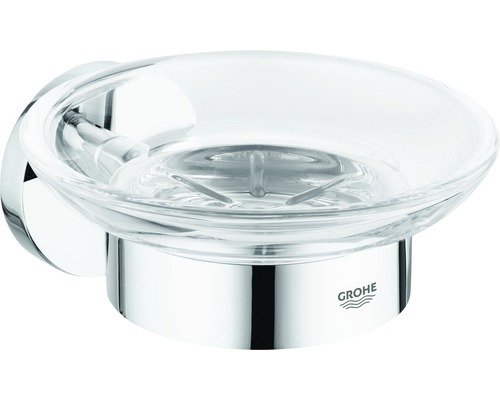 Seifenschale Grohe Essentials mit Halter chrom