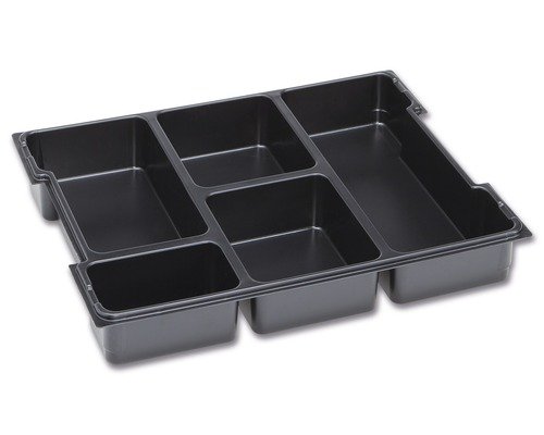 L-BOXX Kleinteileeinsatz 5 Mulden schwarz