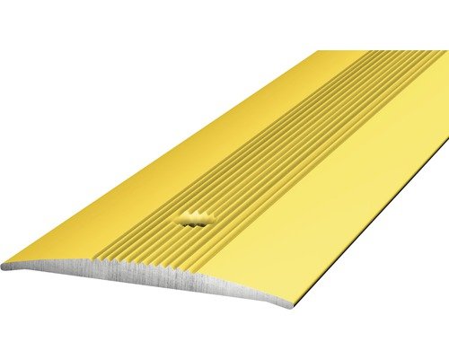 Prinz Übergangsprofil Alu gold gelocht 37 x 2700 mm