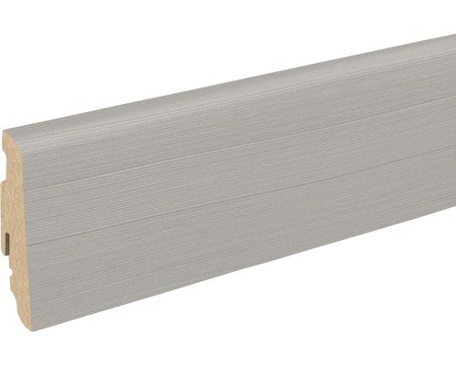 SKANDOR Sockelleiste Shufflewood grau FOKI193 FU60L 2400 x 58 x 19 mm