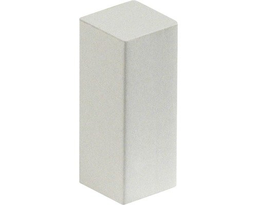 Eckenstäbchen Lightgrey RAL 7047 16.5x16.5x40 mm Pack = 2 Stück