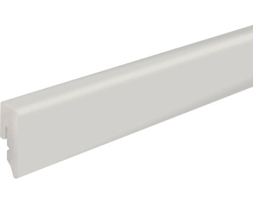 SKANDOR Sockelleiste PVC KU048L Lightgrey 2400 x 38,5 x 15 mm