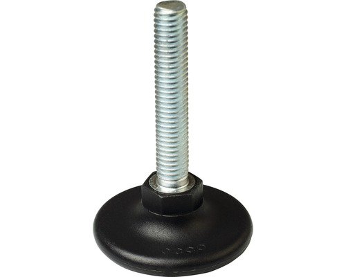 Küpper Höhenverstellbarer Ersatzfuss 45 x 55 x 35 mm schwarz