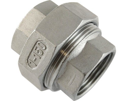 Verschraubung konisch dichtend I/I 1/2" edelstahl