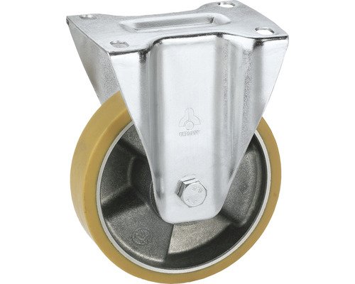 Bockrolle Tarrox aluminium polyurethan 150 x 40 mm