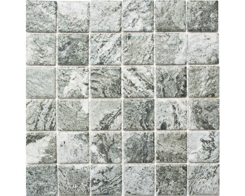 Keramikmosaik HWA 4GY Grau 30x30 cm