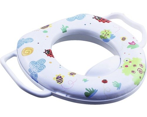 WC-Sitz Soft Kid mit Griff weiss