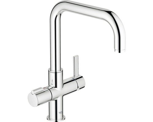 GROHE Red Duo Einhandmischer hoher Rohrauslauf chrom 30097000