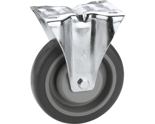 Transport-Geräte-Bockrolle Tarrox bis 140 kg 80 x 108 x 32 mm