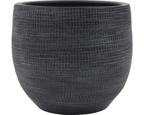 Übertopf Passion for Pottery Le Havre Ø 39 cm H 35 cm schwarz