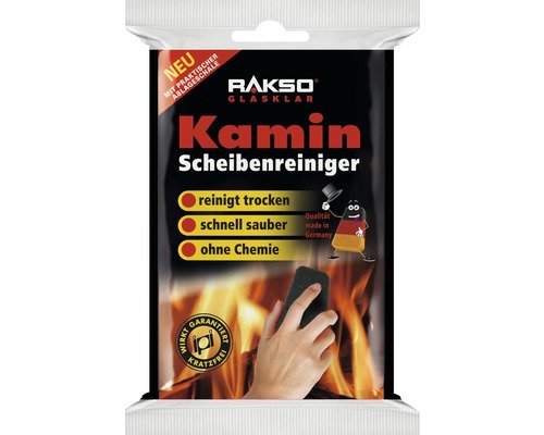 Reinigungsschwamm Lienbacher für Kaminscheiben.