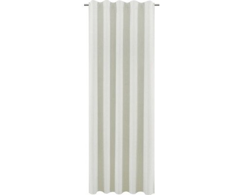 Vorhang mit Universalband Silk off taupe 130x280 cm
