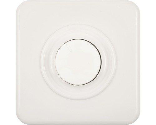 Feller Standard Due UP LED Universal Drehdimmer 4-400W IP 20 weiss