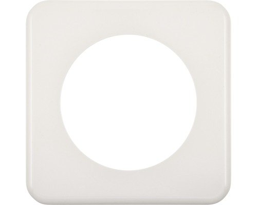 Feller Standard Due UP Abdeckrahmen 1fach 58mm IP 20 weiss