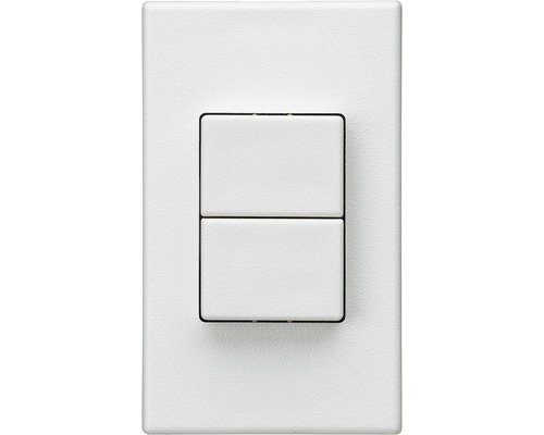 FLF UP Doppelschalter SCH1 IP 20 weiss