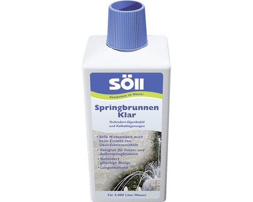 SpringbrunnenKlar Söll speziell für aussen 500 ml