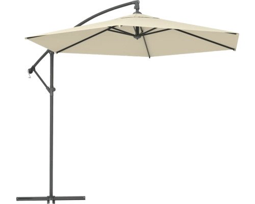 SOLUNA Ampelschirm Lyon Ø 300 cm ecru