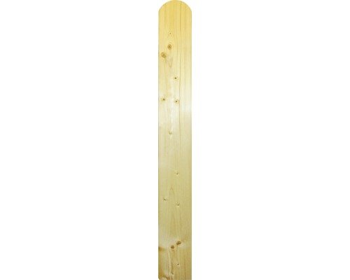 Balkonbrett Fichte gehobelt abgerundet 1180 x 130 x 18 mm