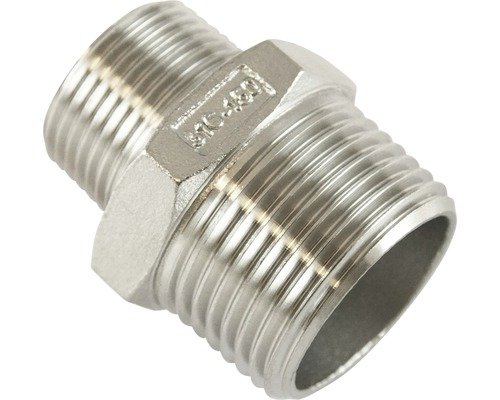 Reduziernippel 1 1/4"x1" edelstahl