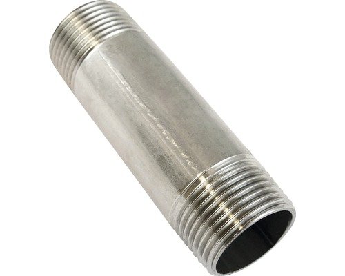 Rohrdoppelnippel 3/4"x120mm edelstahl