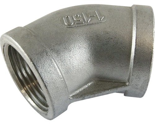 Winkel 45° I/I 1/2" edelstahl