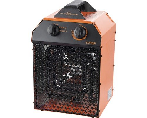 Schnellheizer Heizlüfter Bauheizer EUROM 24 x 40,5 cm 5000 W