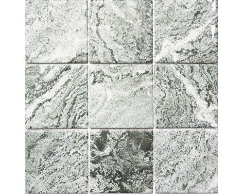 Keramikmosaik HWA 9GY Grau 30x30 cm