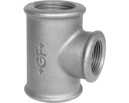 GF-T-Stück verzinkt Nr. 130 1"x3/4"