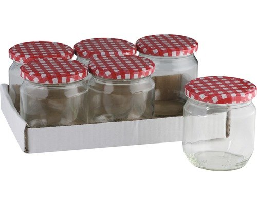 Einmachgläser 425 ml 6 Stk