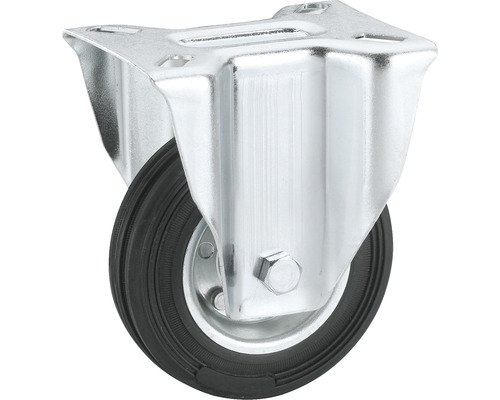 Transport-Geräte-Bockrolle Tarrox bis 50 kg 80 x 107 x 25 mm