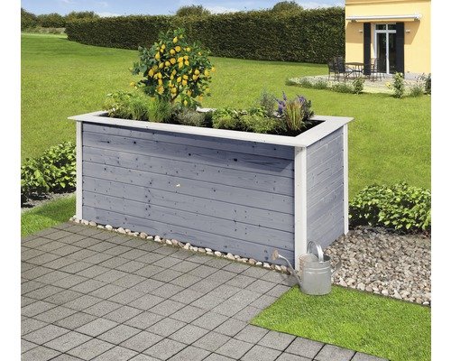 weka Hochbeet 218x92x81 cm grau
