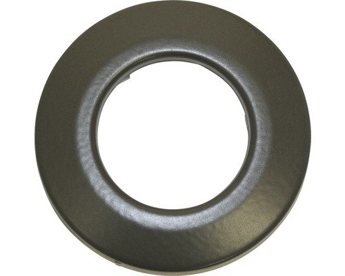 Wandrosette Pellet Ø100 mm schwarz