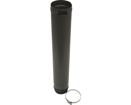 Pellet Fixrohr Ø80 mm 0,75m gussgrau