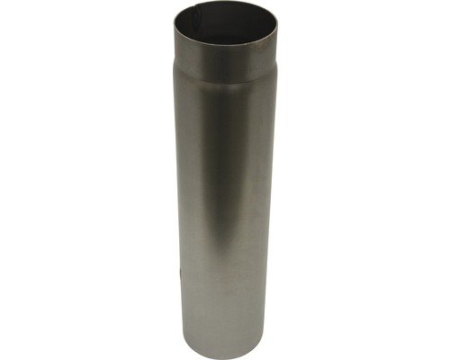 Ofenrohr Ø120 mm 0,5m eingezogen roh