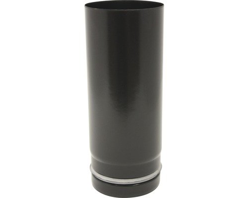 Pelletrohr Ø100 mm 0,25m schwarz