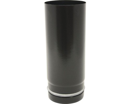 Pelletrohr Ø100 mm 0,15m schwarz