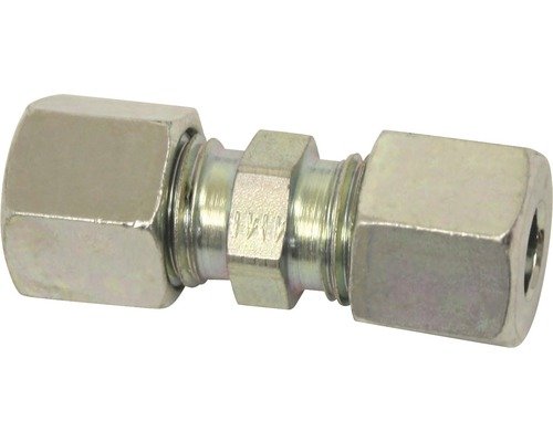 Schneidringverschraubung Muffe verzinkt 8x8mm für Öl