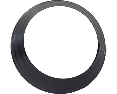 Wandrosette verstellbar 120-135mm schwarz