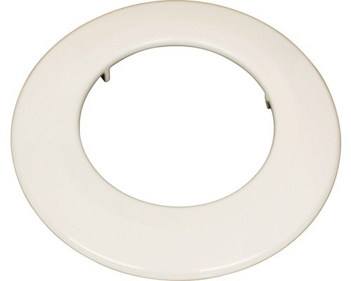 Wandrosette Ø150 mm emailliert weiss