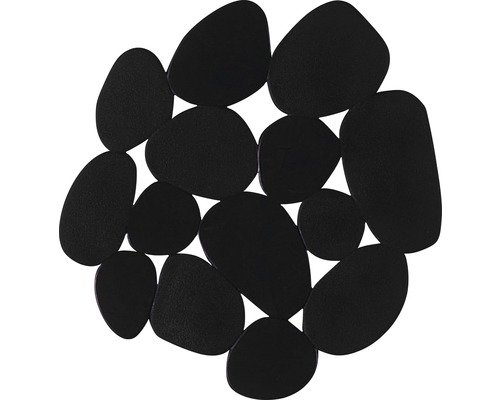 Anti-Rutsch-Sticker MSV GALETS 12,2 x 13 cm schwarz