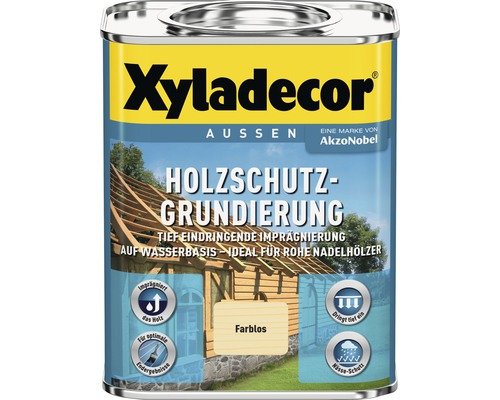 Xyladecor Holzschutzgrundierung farblos WB 5 l