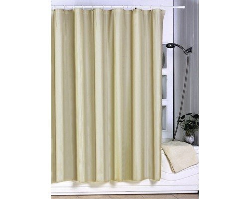 Duschvorhang Peva beige 180x200 cm