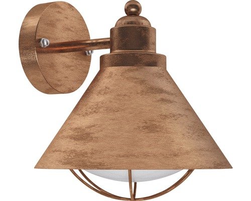 Aussenwandleuchte Barrosela 40W kupfer