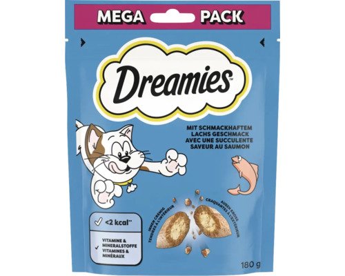 Katzensnack Dreamies mit Lachs 180g